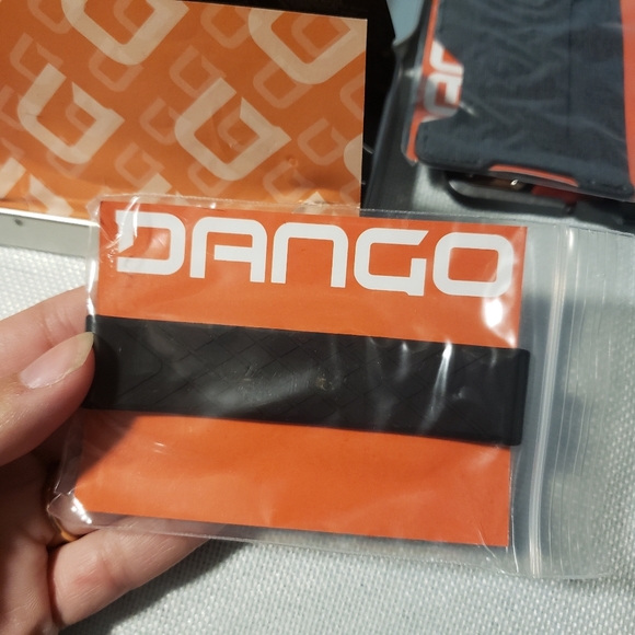 D01 Dapper Wallet Raw Hide Genuine Leather with Red Stitching - Picture 8 of 10